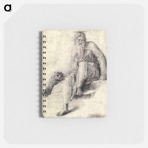 Saint Jerome reading with the Lion - アンドレア マンテーニャ Memo.