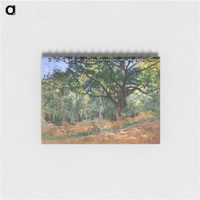 アートメモ帳-The Bodmer Oak, Fontainebleau Forest - クロード モネ Memo.