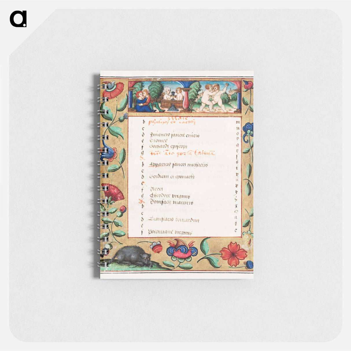 アートメモ帳-Calendar Page with Labors
 - クリーブランド美術館 Memo.