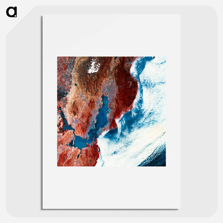 アートポスター-San Francisco Bay Area, as Seen From Space
 - 上空からの地球 Poster.