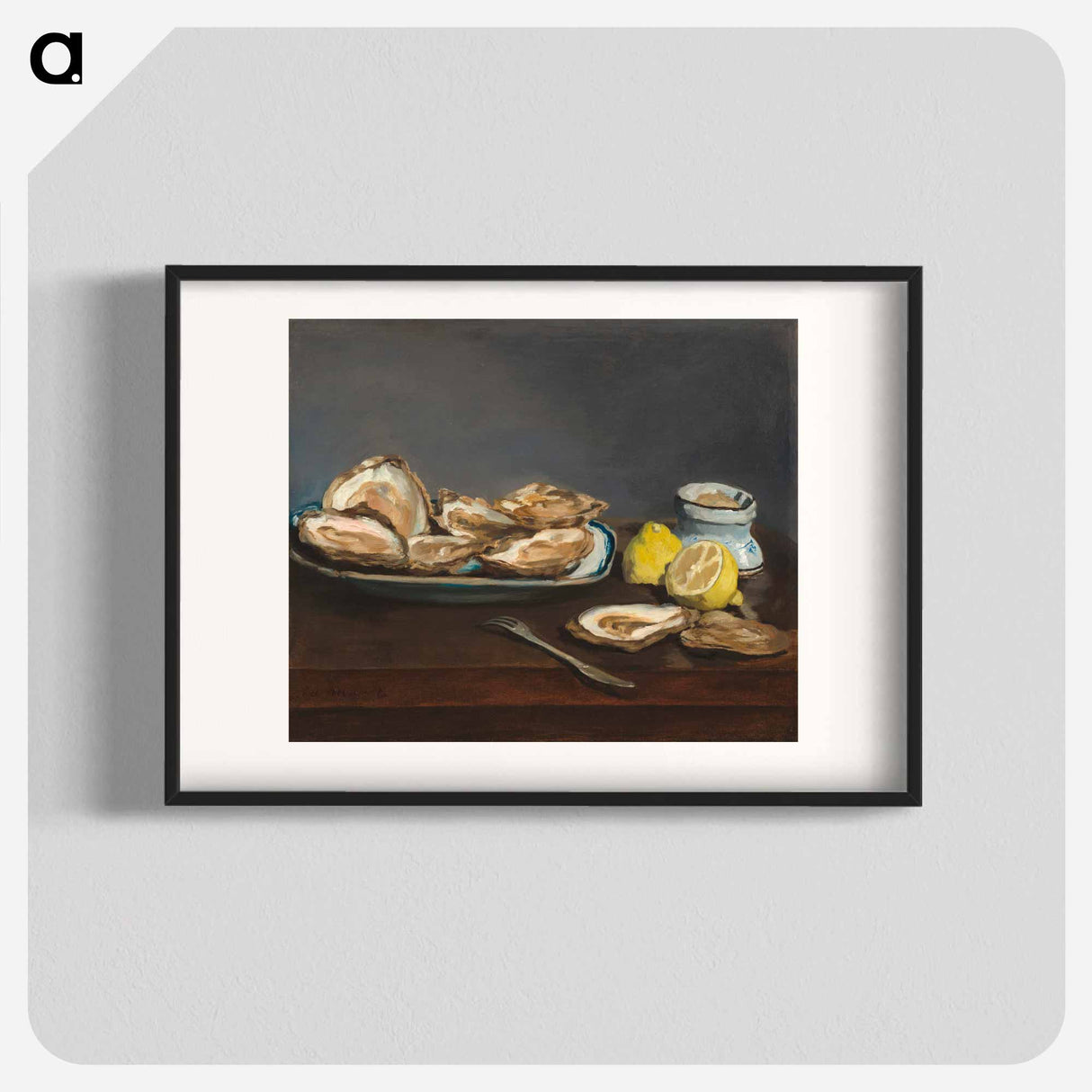 Oysters - Edouard Manet Poster.