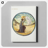 Golden Greeting from The Flower Book - エドワード バーン ジョーンズ Canvas.