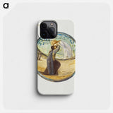 Golden Greeting from The Flower Book - エドワード バーン ジョーンズ Phone Case.