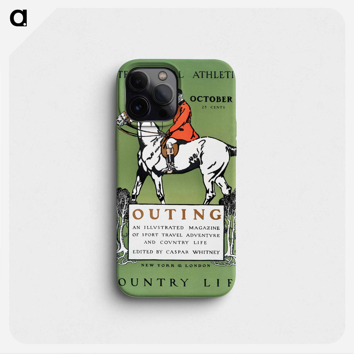 Outing - Edward Penfield Phone Case.