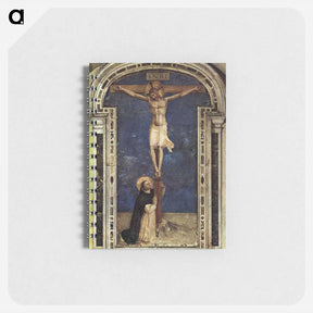 アートメモ帳-Saint Dominic Adoring the Crucifixion - フラ アンジェリコ Memo.