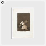 アートポストカード-Nanny's boy - フランシスコ デ ゴヤ Postcard.