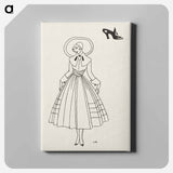 アートパネル-No. 8, 9, p. 26. from Gazette du Bon Ton - ジョージ バービエ Canvas.
