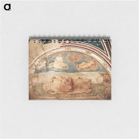 アートメモ帳-St John on Patmos - ジョット ディ ボンドーネ Memo.