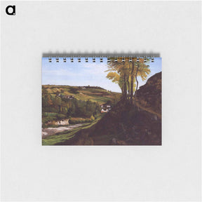 アートメモ帳-Valley of Ornans - ギュスターヴ クールベ Memo.