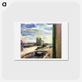 アートポストカード-View of Notre Dame - アンリ マティス Postcard.