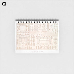 アートメモ帳-Royal Villa Rider Plan
 - エジプト美術史 Memo.