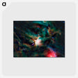 アートポストカード-Rho Ophiuchi Cloud Complex
 - ハッブル画像 Postcard.