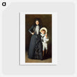 アートポストカード-Portrait of Mrs. Edward L. Davis and Her Son, Livingston Davis - ジョン シンガー サージェント Postcard.