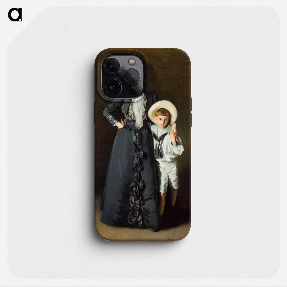 Portrait of Mrs. Edward L. Davis and Her Son, Livingston Davis - ジョン シンガー サージェント Phone Case.