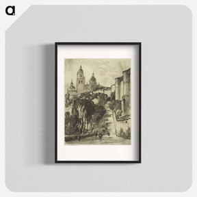 アートポスター-Segovia from the Corner Tower
 - ジョセフ ペネル Poster.