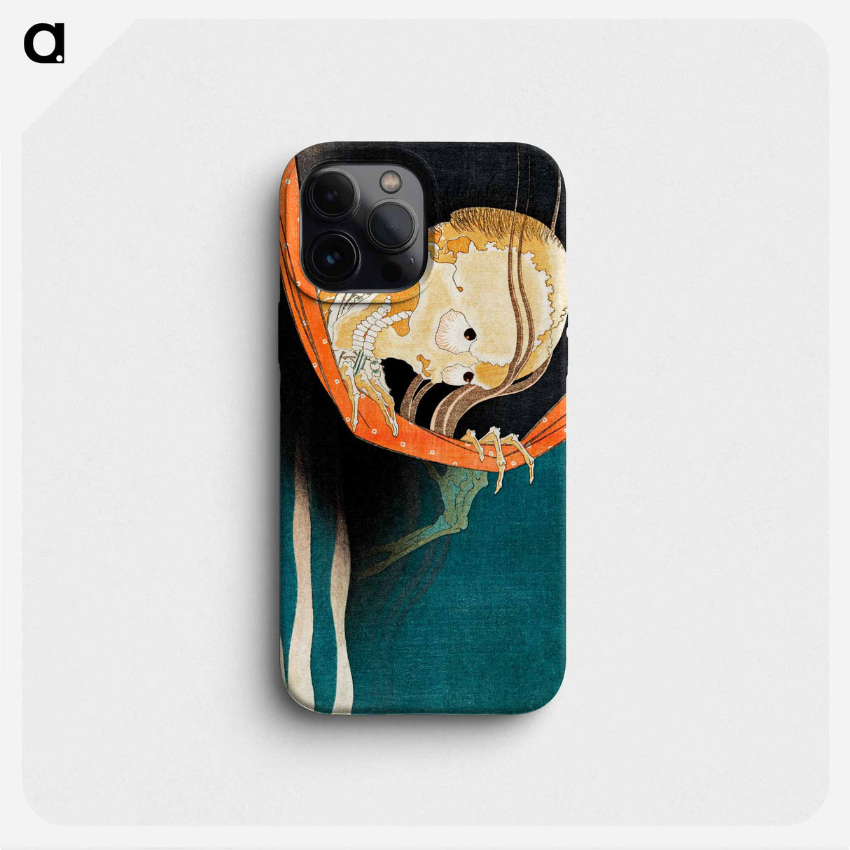 The Ghost of Kohada Koheiji - Katsushika Hokusai Phone Case.