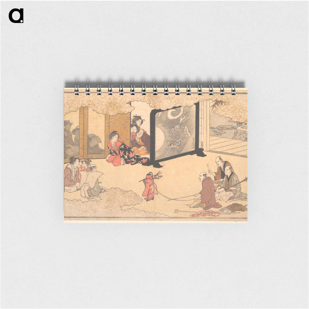 Seeing a Performance by Utamaro Kitagawa - 喜多川 歌麿 Memo.