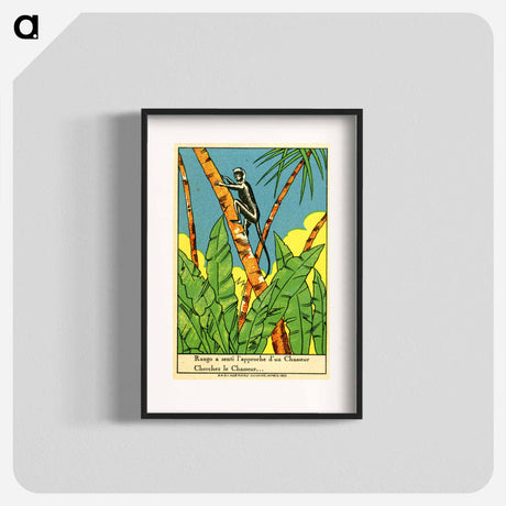 アートポスター-Rango Sensed the Approach of a Hunter: Seek the Hunter
 - 国立医学図書館 Poster.