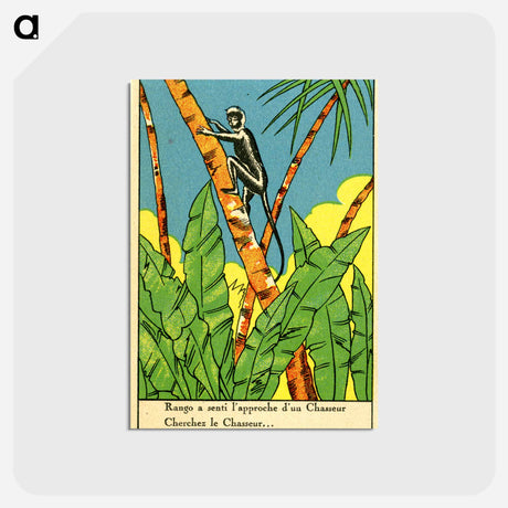 アートポストカード-Rango Sensed the Approach of a Hunter: Seek the Hunter
 - 国立医学図書館 Postcard.