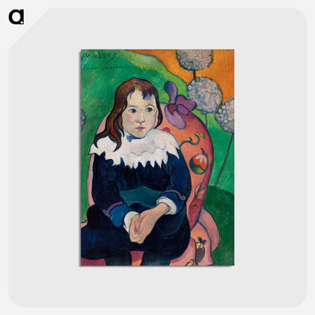 アートポストカード-Mr. Loulou - ポール ゴーギャン Postcard.