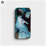 Woman at the Piano - Pierre Auguste Renoir Phone Case.