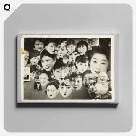 アートパネル-Collage of Faces
 - セントルイス美術館 Canvas.