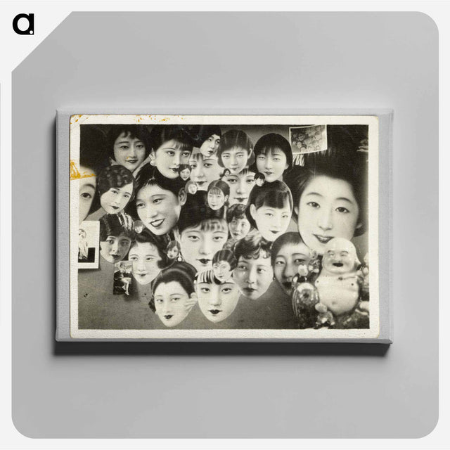 アートパネル-Collage of Faces
 - セントルイス美術館 Canvas.