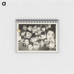 アートメモ帳-Collage of Faces
 - セントルイス美術館 Memo.