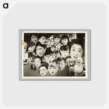 アートポストカード-Collage of Faces
 - セントルイス美術館 Postcard.