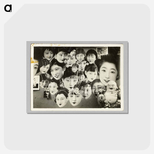アートポストカード-Collage of Faces
 - セントルイス美術館 Postcard.