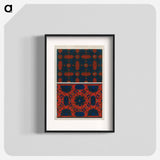 アートポスター-Grammar of Ornament Illustration
 - 装飾の文法 Poster.