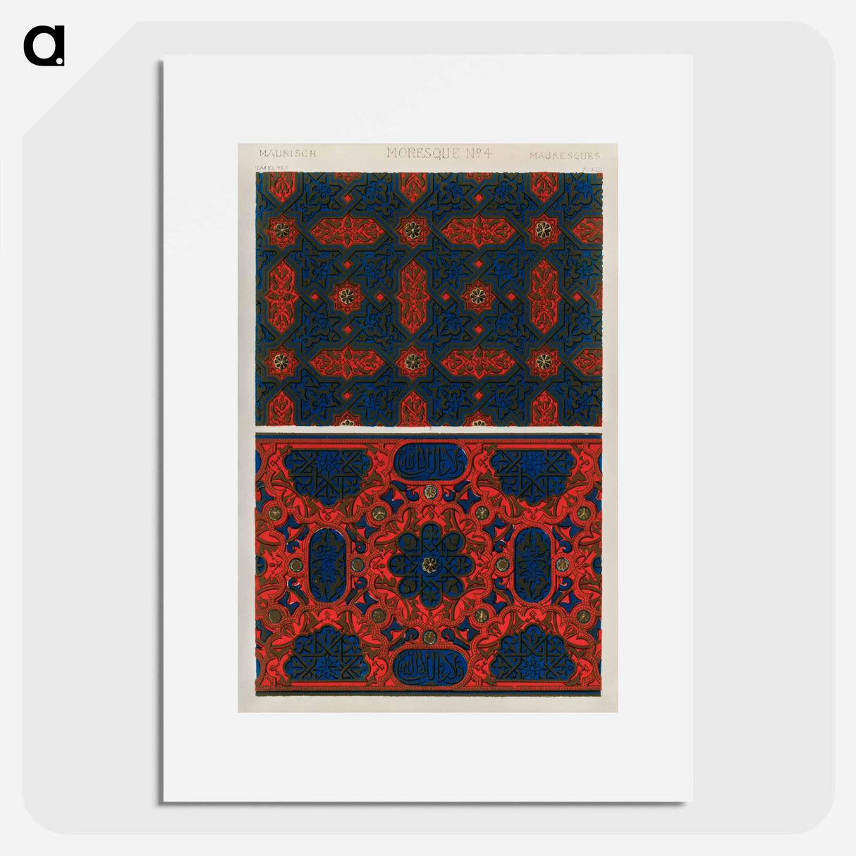 アートポスター-Grammar of Ornament Illustration
 - 装飾の文法 Poster.