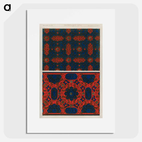 アートポスター-Grammar of Ornament Illustration
 - 装飾の文法 Poster.