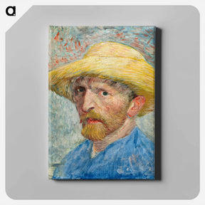 アートパネル-Self-Portrait - フィンセント ファン ゴッホ Canvas.