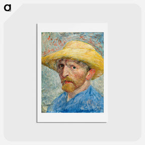 アートポストカード-Self-Portrait - フィンセント ファン ゴッホ Postcard.