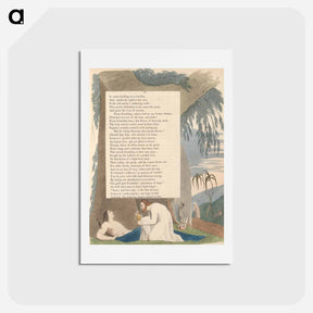 アートポストカード-Love, and Love Only, Is the Loan for Love - ウィリアム ブレイク Postcard.