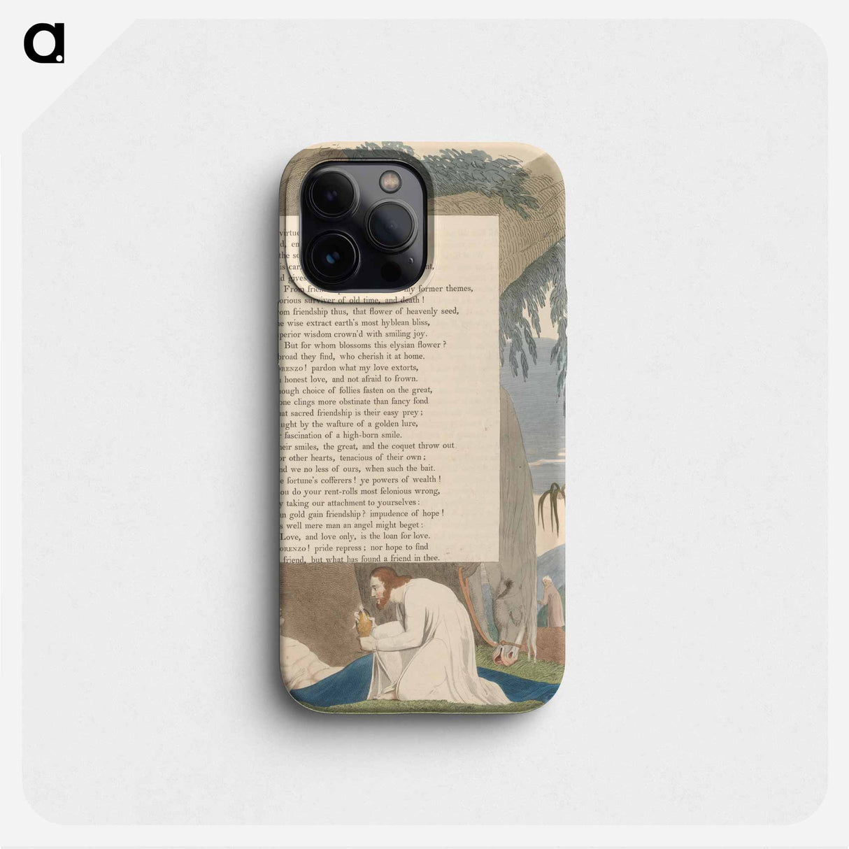 Love, and Love Only, Is the Loan for Love - William Blake Phone Case.