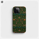 Violet and Columbine - William Morris Phone Case.