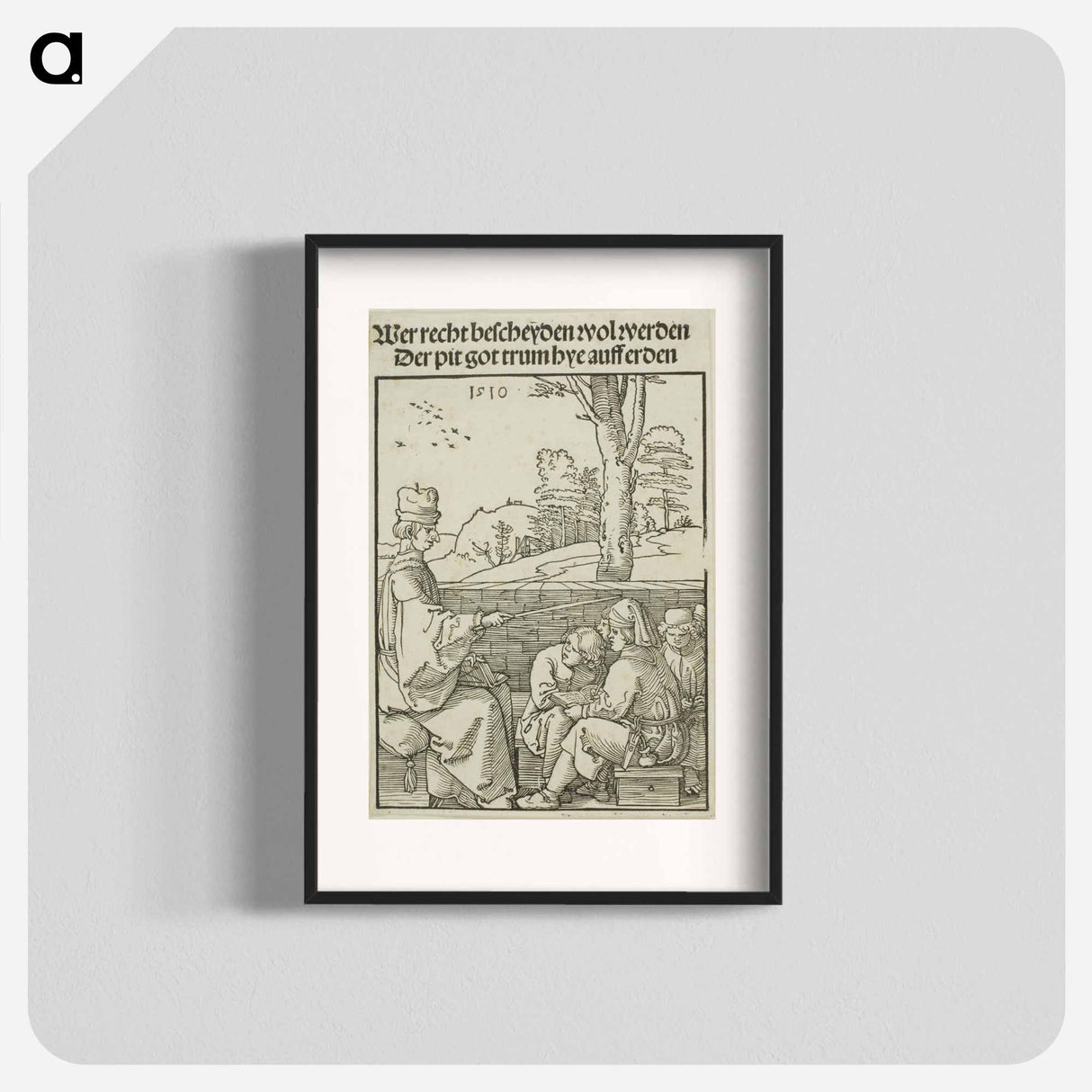 The School Teacher - アルブレヒト デューラー Poster.