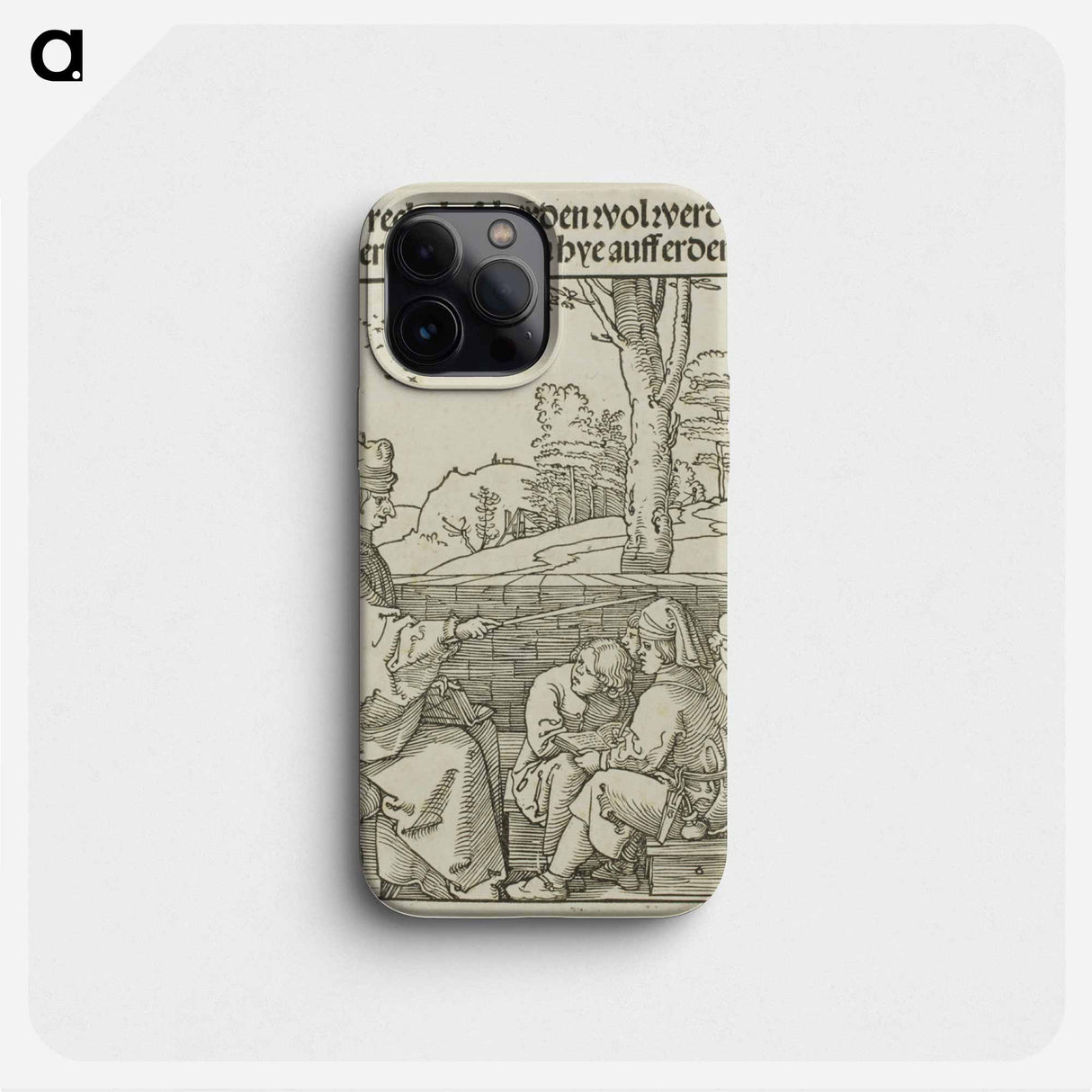 The School Teacher - アルブレヒト デューラー Phone Case.