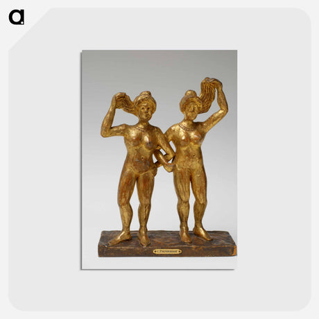 アートポストカード-Two Nudes
 - バーンズ・コレクション Postcard.