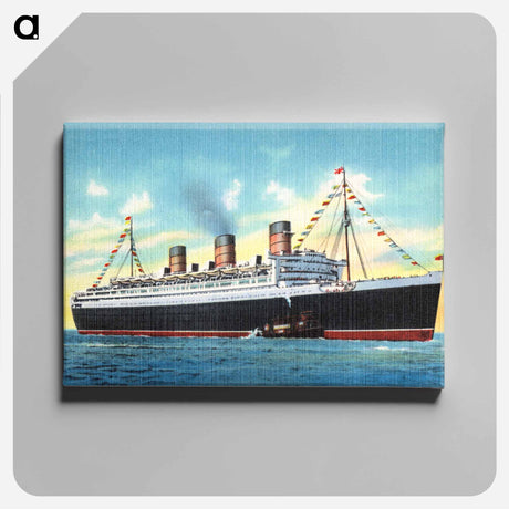 アートパネル-S. S. Queen Mary
 - ボストン公共図書館 Canvas.
