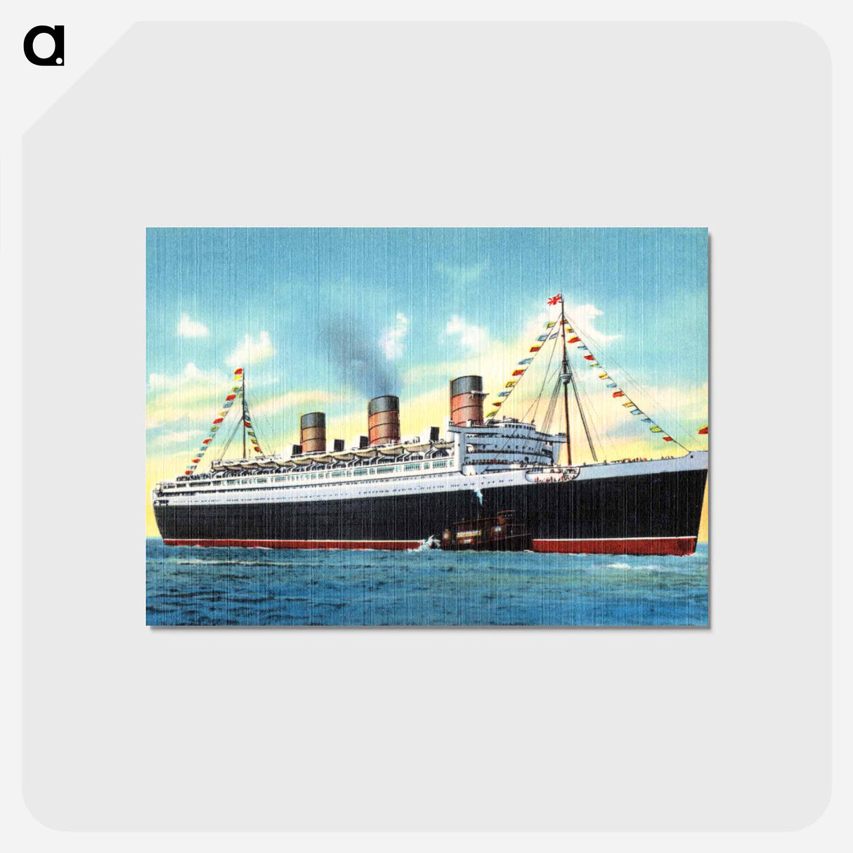 アートポストカード-S. S. Queen Mary
 - ボストン公共図書館 Postcard.