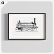 アートポスター-Steam Train from Six Weeks of Vacation
 - 大英図書館 Poster.