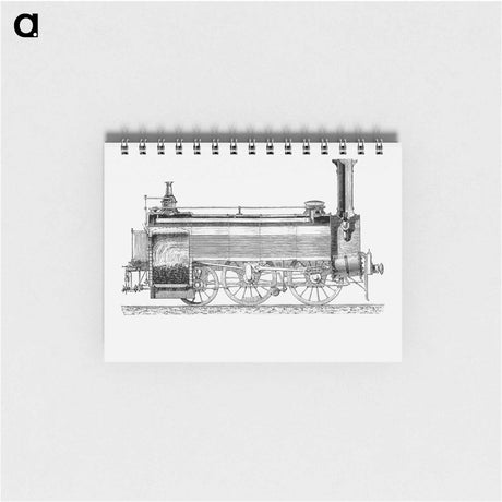アートメモ帳-Steam Train from Six Weeks of Vacation
 - 大英図書館 Memo.