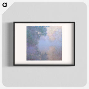 アートポスター-Morning on the Seine near Giverny - クロード モネ Poster.