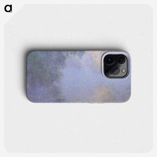 ジヴェルニーのセーヌ川の朝 - クロード モネ Phone Case.