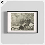 On Stage I - エドガー ドガ Poster.