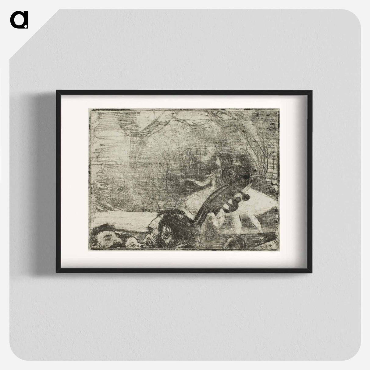 アートポスター-On Stage I - エドガー ドガ Poster.