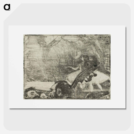 アートポスター-On Stage I - エドガー ドガ Poster.